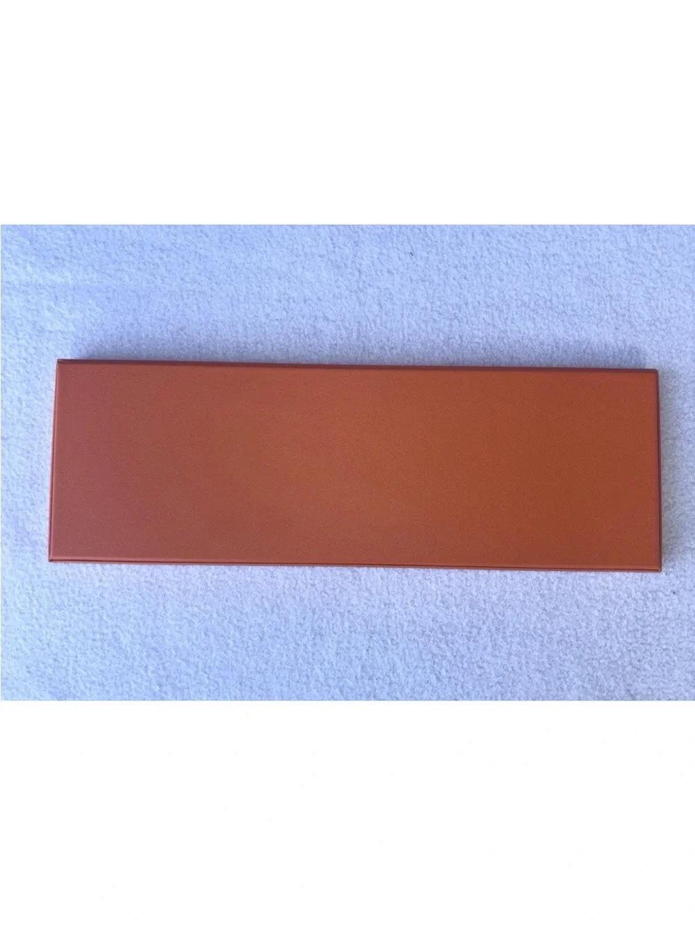 Hermes rectangular orange presentation box